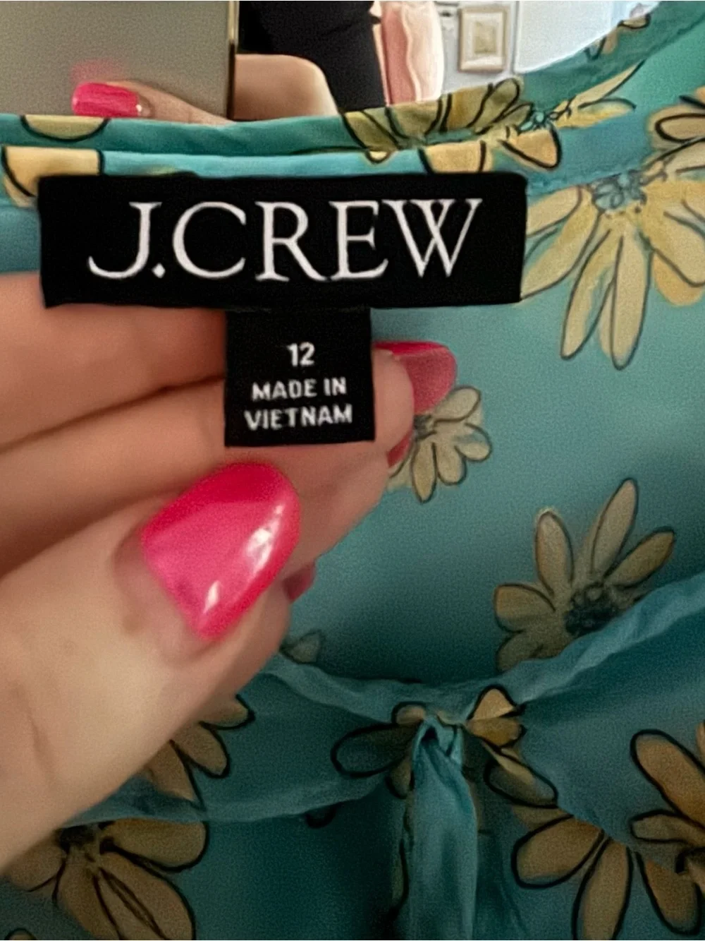 J.Crew Ruffle Cap-Sleeve Slip dress